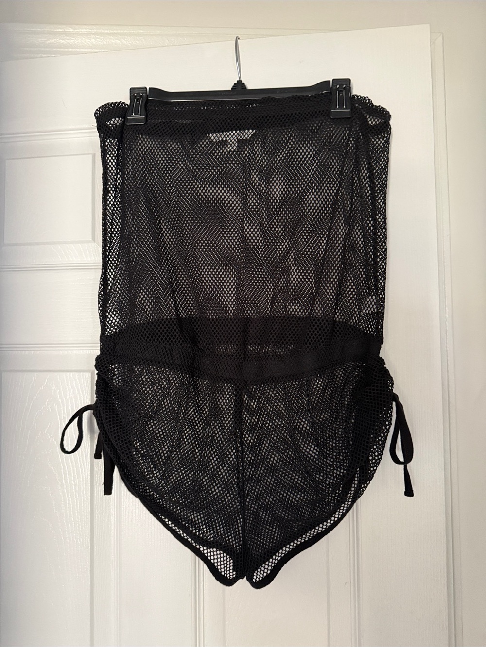 Victoria's Secret Black Fishnet Swim Cover-Up